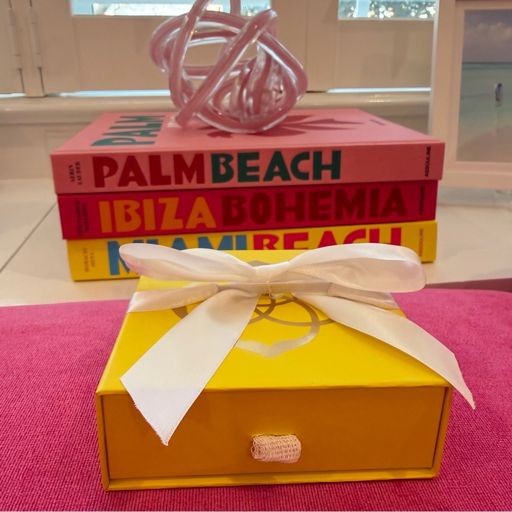 New Kendra Scott Jewelry Gift Box Drawer Box with Ribbon